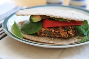 lentil-veggie-burger