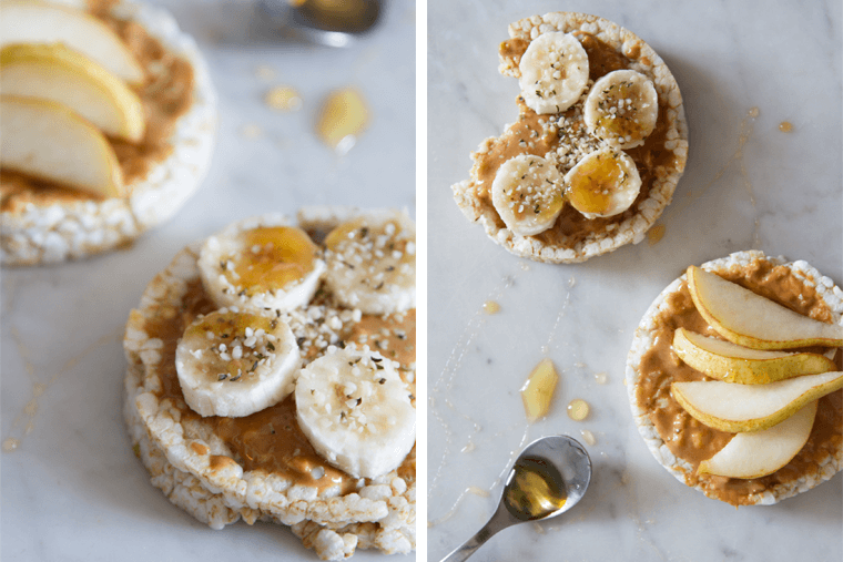 almond-butter-and-banana-rice-cakes